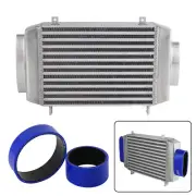 Top Mount Turbo Intercooler w/Silicone Hoses For BMW Mini Cooper S R53 02-06 BL (for: Mini)