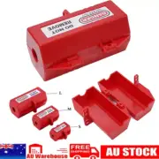 Plug Lock Boxes Lock Electrical Plug Plastic Tag Out Plug Power Lock Safety Tool