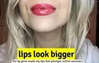 Lips Plumping bigger Gloss Clear Lips Filler Visibly Plumper Lips