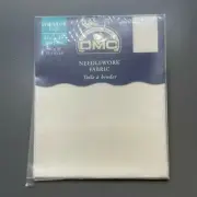 DMC Needlework Fabric Evenweve unifil 14" x 18" White DC57
