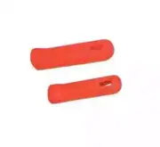 Winco AFP-2HR Removable Rubber Handle Sleeve for 10" Fry Pans Red