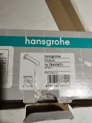 Hansgrohe Vivenis Modern Tub Spout Matte Black 75410671
