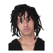 NEW Tom Foolery Brown Bob Dreadlocks Wig By Spotlight
