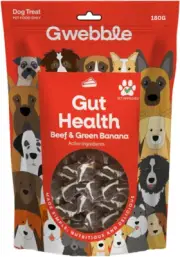 Dog Treats, Vet Approved Dog Food Treats for Gut Health, 100% Aussie Beef All Na