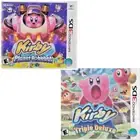 Kirby Planet Robobot & Triple Deluxe 3DS Brand New Game Bundle (Multiplayer)