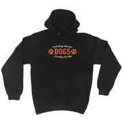 Animal Dont Always Talk About Dogs - Funny Novelty Hoodies Hoodie