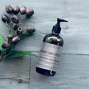 Lux Body Pure Organic Liquid Castile Soap - Thick & Concentrate. Free of Parabens, Sulfates, Mineral Oil, Phthalates, Formaldehyde, PEGs and Gluten-Free, Non-GMO - 500mL Pump