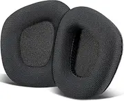 SOULWIT Mesh Fabric Earpads Cushions Replacement for Corsair Void/Void Pro Wired & Wireless RGB USB Gaming Headsets, Ear Pads with Noise Isolation Foam, Added Thickness