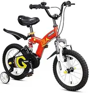 Kids' Bikes Preschool Travel Bicycle Children's Park Leisure Bicycle Boy Girl Pedal Bicycle 3~12 Year Old (14 Inch)
