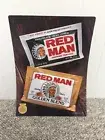 RED MAN GOLDEN BLEND CHEWING TOBACCO VINYL SIGN PINKERTON TOBACCO COMPANY 1988