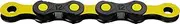 KMC DLC 12 Speed Chain, Black/Yellow, 126 Link