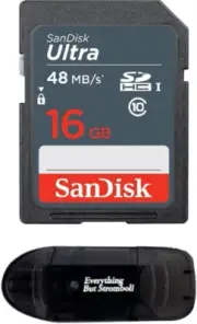 Sandisk 16GB SD SDHC Flash Memory Card Works