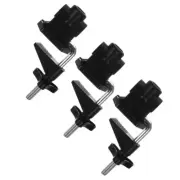 3 PCS Heavy Duty Vise Clamp Table Clamp Bench Vice Pipe Bench Vise