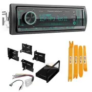 PL-41B AM/FM Receiver Bluetooth Single DIN Car Stereo for 2007-2014 Nissan Versa