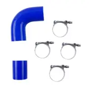 For 02-2007 Subaru Impreza WRX/STI GD/GG BLUE Top Mount Intercooler Y-HOSE 2003 (for: Subaru)