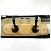 Dorman 2-Hook Board Bamboo With Bronze Finish Includes Hardware 2060