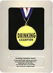 Miko Gold Medal for Drinking Champion