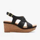 Clarks Women's Elleri Rae Black Nubuck 26171444
