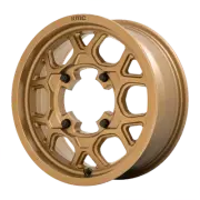 15x6 KMC Powersports KS133 MESA LITE Matte Bronze Wheel 4x156 (38mm)