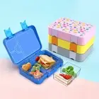 Interlayer Lunch Box Divided Leakproof Storage Box School