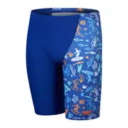 Boys Digital Allover Vcut Jammer