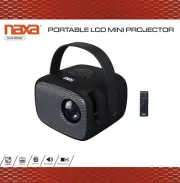 Naxa Portable LCD Mini Projector for Camping or Travel in RV - FREE SHIPPING