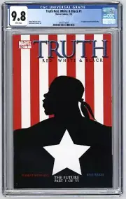 Truth Red, White, & Black #1 ~ CGC 9.8 ~ 1st appearance of Isaiah Bradley