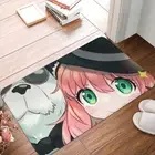 Family Anime Bath Mat With Dog Art Doormat Kitchen Carpet Entrance Door Rug Home