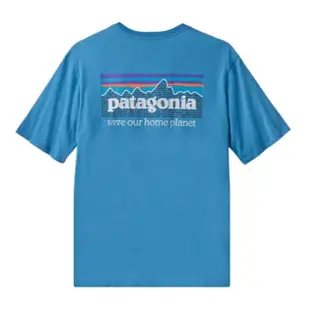 【patagonia】男款 P-6 Mission系列 短袖T恤-藍色(S號、M號、L號、XL號)