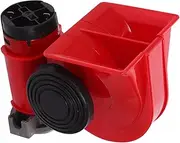 SWOOMEY Compact Truck Train Air Horn Loud Snail Electric Horn for Cars Motorcycles Easy Installation Stylish Design for Maximum Safety and Attention