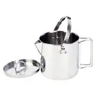 Camping Coffee Pot Coffee Percolator Campfire Stove Top 1.2L Stainless Steel
