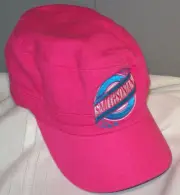 Kid Tees SMITHSONIAN Pink Embroidered Cadet Cotton Hat Cap by Stephen Joseph -SM