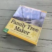 Family Tree Maker SEALED Windows 95 & Windows 3.5 Diskette by Broderbund 1996