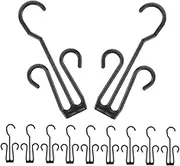 Vaguelly 25pcs Hanging Shoe Storage Hooks Shoe Organizer for Home Easy Installation Towel Hook Rack for Laundry and Bathroom Storage