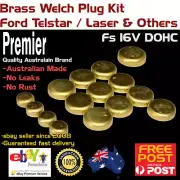 Brass Welch Plug Kit Brass Expansion Welsh Plugs Fits Ford FS 16V DOHC