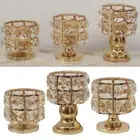 Crystal Tealight Dedication Candle Holder Candlestick Candlestick Wedding Table
