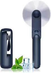 Portable Mini Handheld Fan, USB Rechargeable Foldable Pocket Fan
