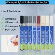 Tile Beauty Styling Pen Bathroom Waterproof and Mildew Grout Marker Pen 4ml New
