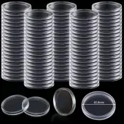 100PC Direct Fit Airtight 40.6mm American Silver Eagle 1Oz Coin Holders Capsules