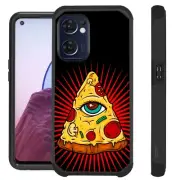 FUSION For OnePlus Nord N300 5G Case Hybrid Phone Cover PIZZA EYE