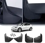X-CAR Mud Flaps Splash Guards for Tesla Model Y 2022-2025 Mudguard Fender Front and Rear Set of 4