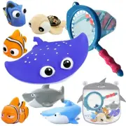 Finding Dory Nemo Bath Toys for Kids No Hole Mold Free Bath Toys for Toddlers...
