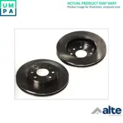 2x BRAKE DISC 127959FCAL FOR RENAULT TRAFIC/II/Bus/Van/Platform/Chassis OPEL