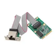 Mini PCI‑E Network Card Bent Pin Gigabit Single Port I210AT Chip GBE Etherne ECA
