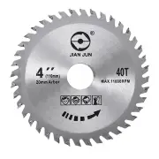 3PC 4 Inch 40T Carbide Grinder UltraSaw Disc Circular Saw Blade Woodworking Cutting Tool