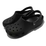 在飛比找遠傳friDay購物優惠-Crocs Classic Clog 全黑 洞洞鞋 男鞋 女