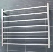 Heated Towel Ladder 950mm x 550mm 7 Bar Electronic Clothes Towel Warmer STR06