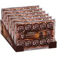 在飛比找蝦皮購物優惠-Ferrero Rondnoir 朗莎巧克力 14入 塑膠盒