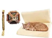 Cat Hammock - Soft Pet Hammock | Foldable Cat and Dog Window Hammock Bed, Detachable Soft Cat Hammock Indoor for Pets