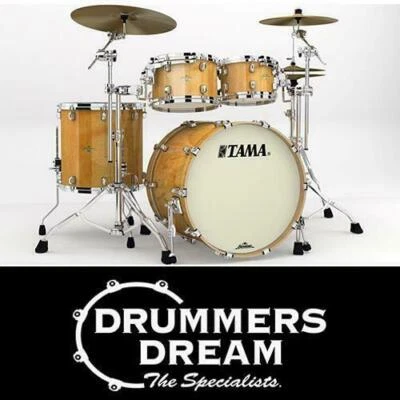 Tama Starclassic Maple 4 Piece Drum Kit Shell Set Gloss Natural Movingui ON SALE